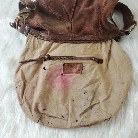 Lucky Brand Y2K Brown Leather Shoulder Bag - Picture 4 of 15